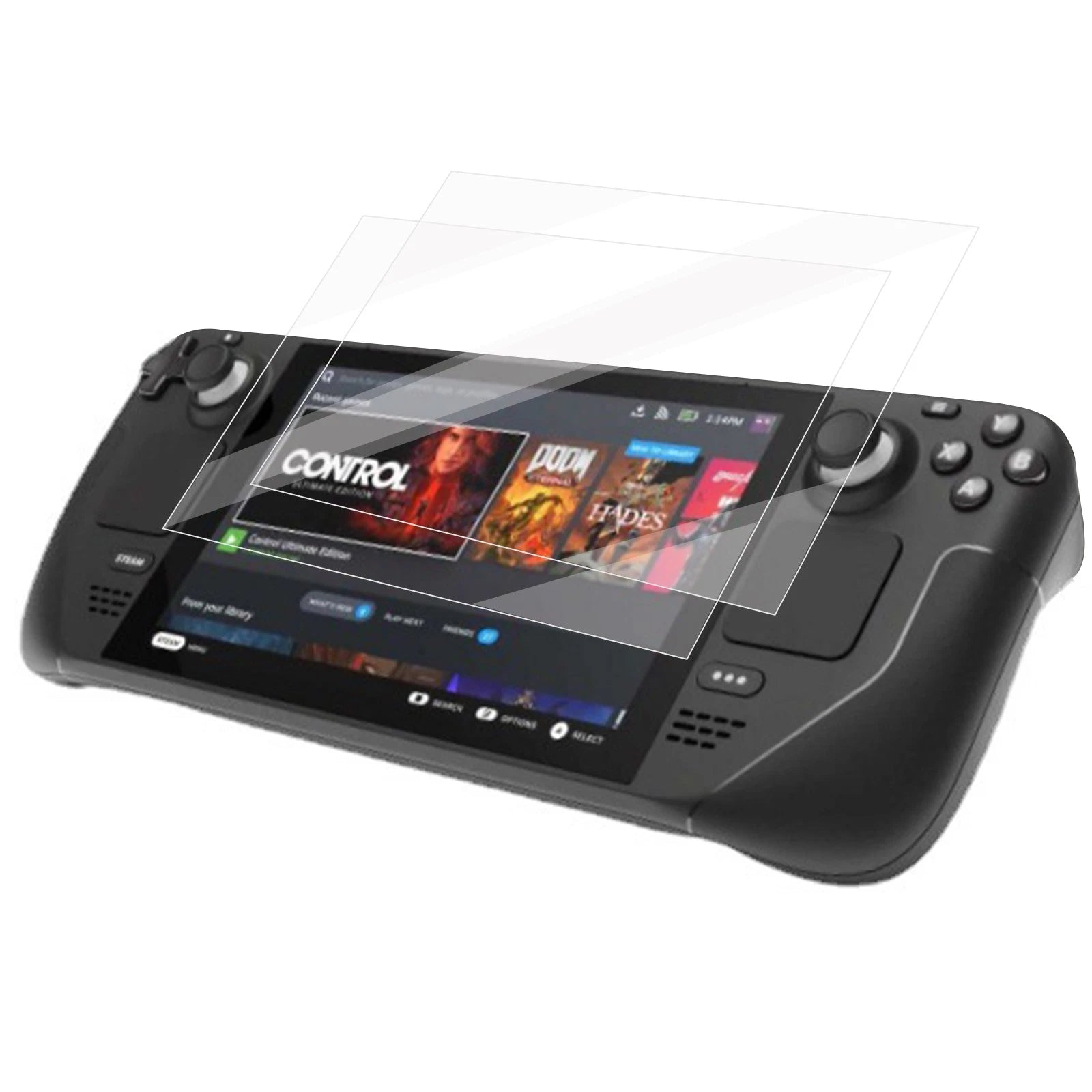 Glass Screen Protector Scratchproof Protective Film For Steam Deck