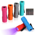 EverBrite 6-Pack Black Light LED Flashlight UV Mini Flashlight 9 LED