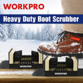 Workpro Boot Brush Scraper Shoe Cleaner Brush Heavy Duty Boot