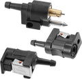 3Pcs Marine Boat Engine Fuel Line Connector Fittings 6Mm Female Male