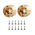 6-22mm Brass Wheel Hex Hub Adapter For Axial Scx10 Capra Trx4 Trx6