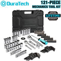 Duratech Mechanics Tool Kits Sae/metric Sockets Set 72-tooth Drive