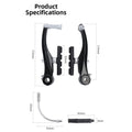 For Mountain Bike V Brake Calipers Aluminum Alloy With Rebound