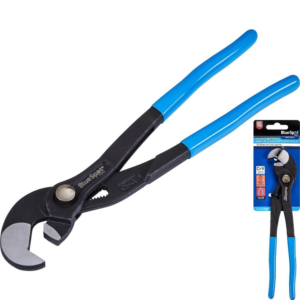 Bluespot 250mm Parrot Nose Locking Mole Grip Vice Plier by Bluespot