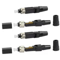 Set Single Mode Fc Upc Fiber Quick Optic Connector Fiber Optic Adapter