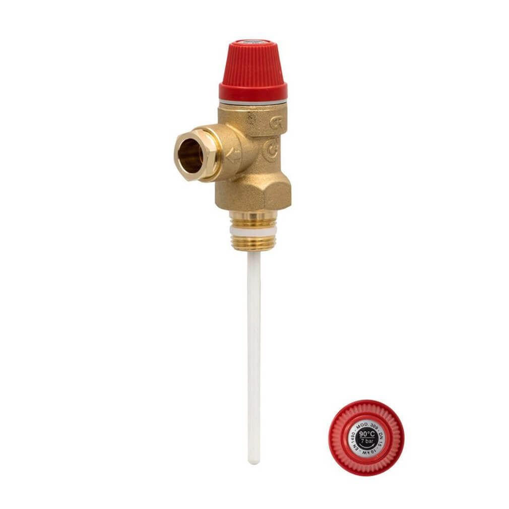 Pressure & Temperature Relief Valve - Cylinder Spare