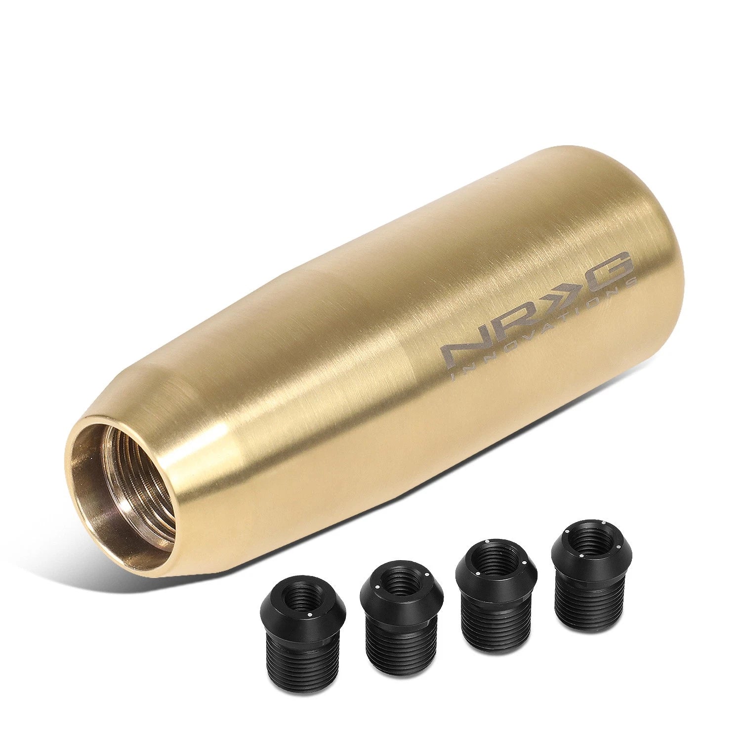 Nrg Sk-450cg 87mm Metal Weighted Tapered Cylinder Style Shift Knob W/