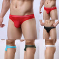 Intimate Apparel Breathable Briefs See Through Pouch Brand New