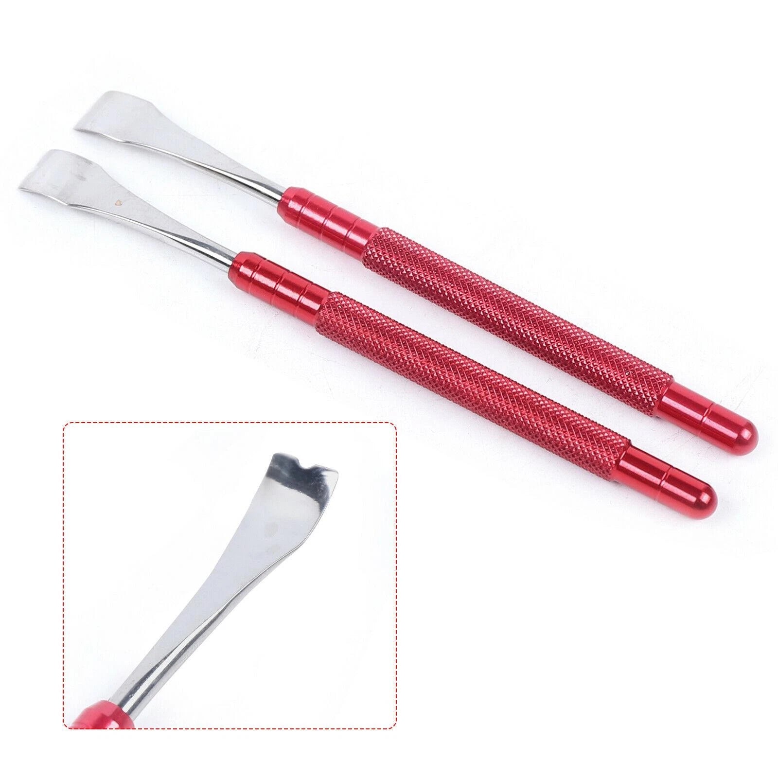 2pack Carbon Steel Precision Watch Hand Pin Remover Pry Lever