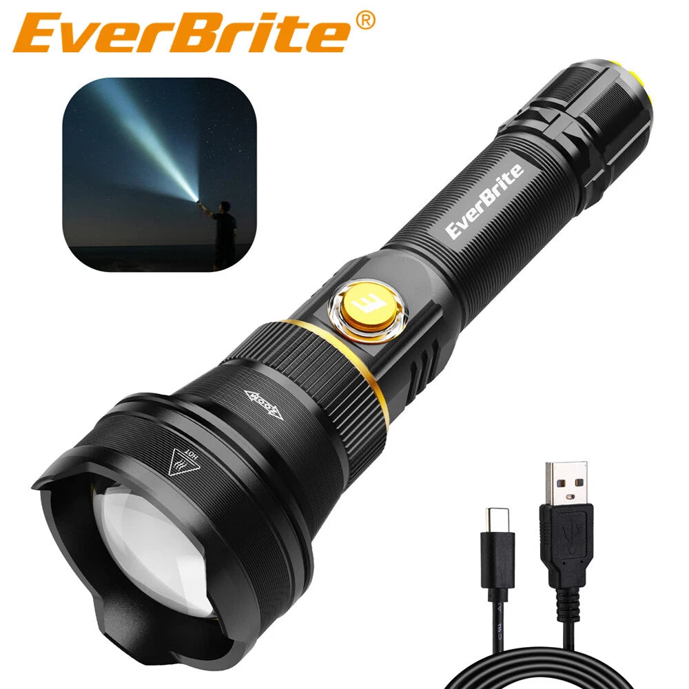 Everbrite 1000lumens Rechargeable Led Flashlight | Built Supply Co