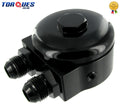 Torques Oil Sandwich Plate Take Off System Kit In BLACK(AN-10 JIC-10)