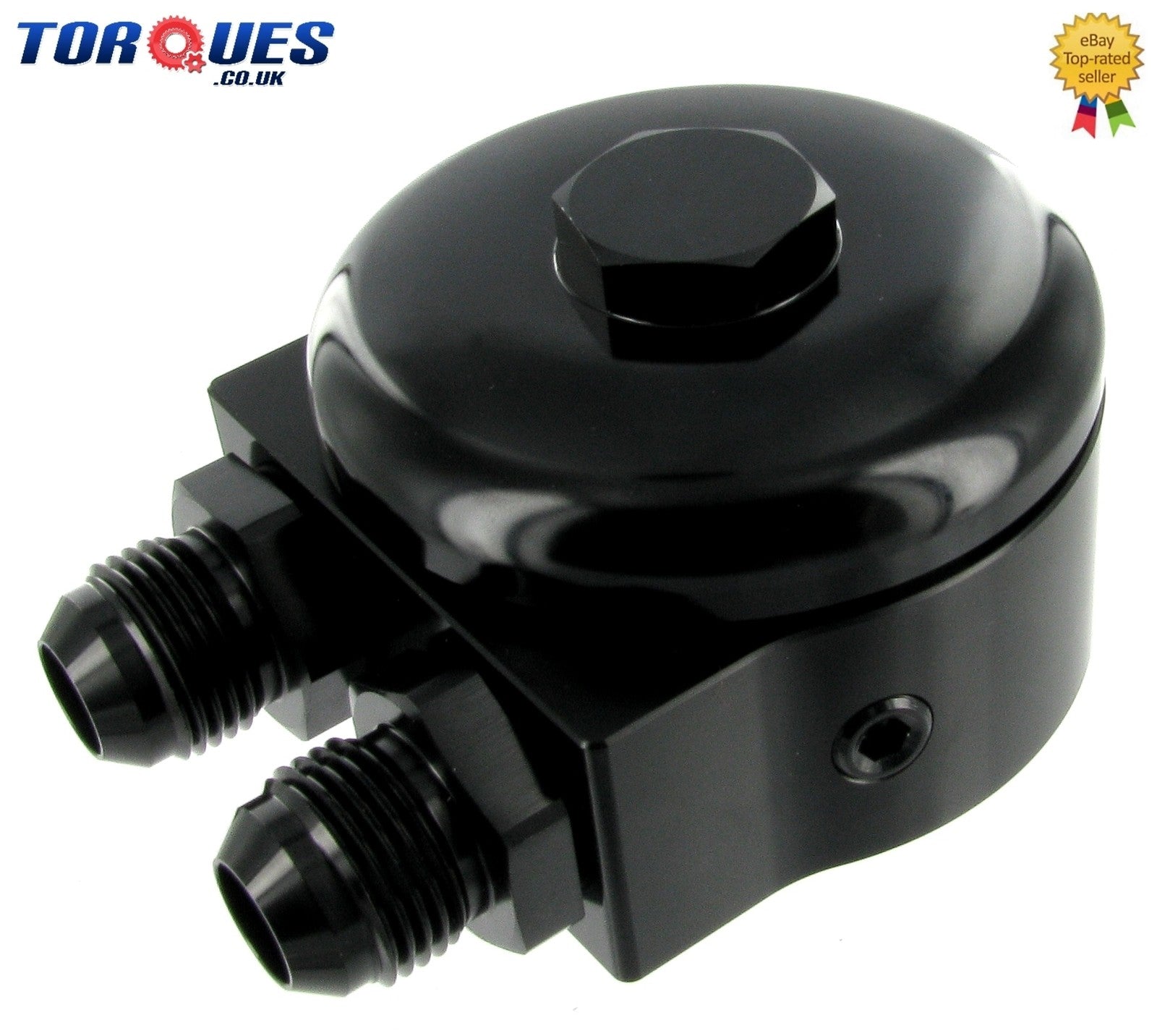 Torques Oil Sandwich Plate Take Off System Kit In BLACK(AN-10 JIC-10)