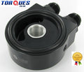 Torques Universal Oil Sandwich Plate Kit In Black (AN-10 JIC-10) 3/4