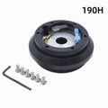 Aftermarket Quick Release Installation Steering Hub Adapter Aluminum