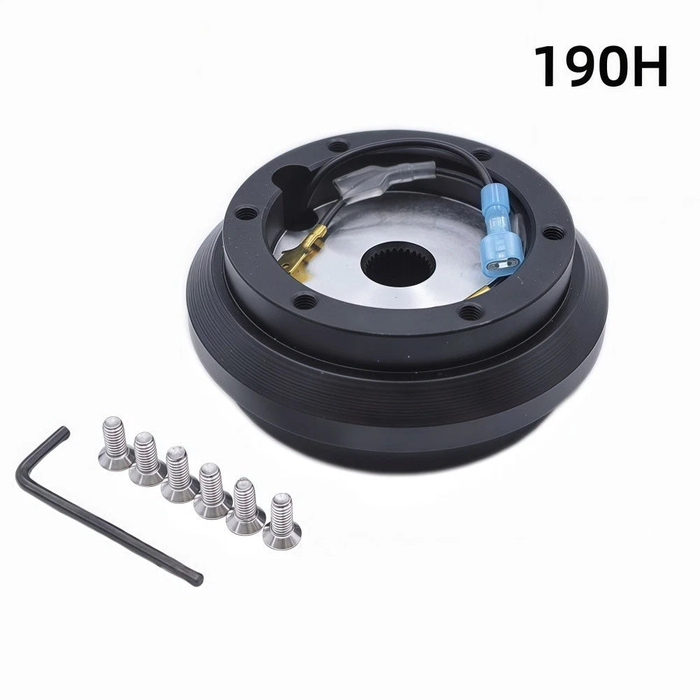 Aftermarket Quick Release Installation Steering Hub Adapter Aluminum