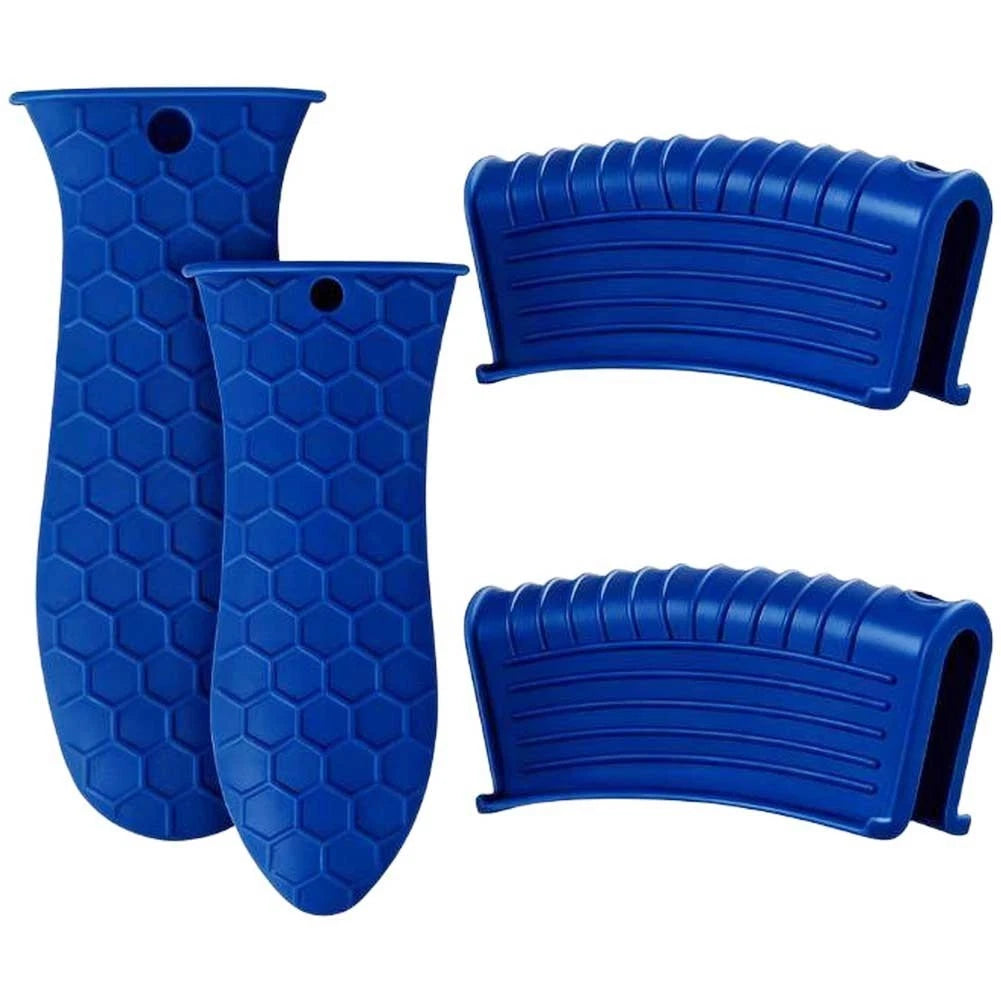 Heat Resistant Silicone Pot Handle Covers For Cast Iron Skillet