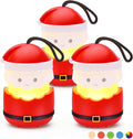 EverBrite 3 Pack Santa Claus Lantern Sets 5 Light Modes Holiday