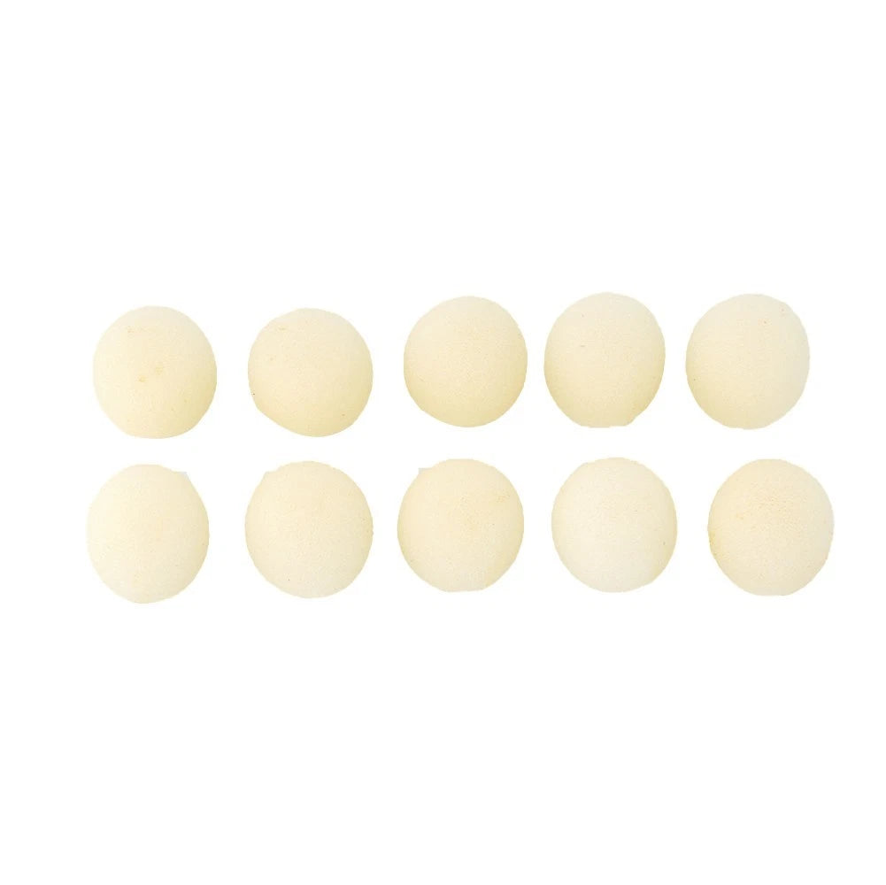 Microphone Foam Windscreen Cover For Gaming Headset Headworn Mic Beige