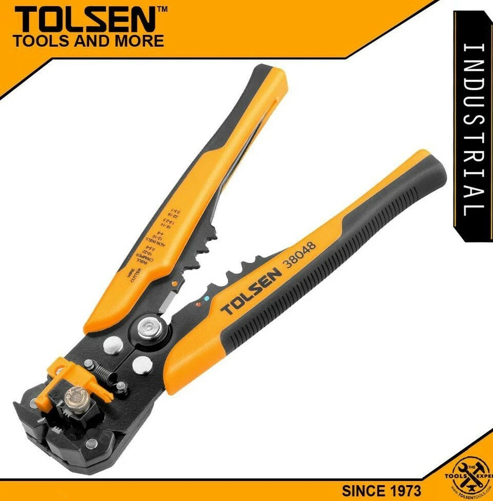 Tolsen Automatic Wire Stripper Cutter Terminal Connector Crimper