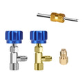 R1234yf Ac Can Tap Valve Kit Brass Construction For Vehicle Ac