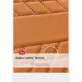 Leather Armrest Cushion For Car With Integrated Storage And Cup Holder