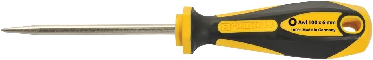 Bondhus 8" Round Awl w ComfortGrip Handle