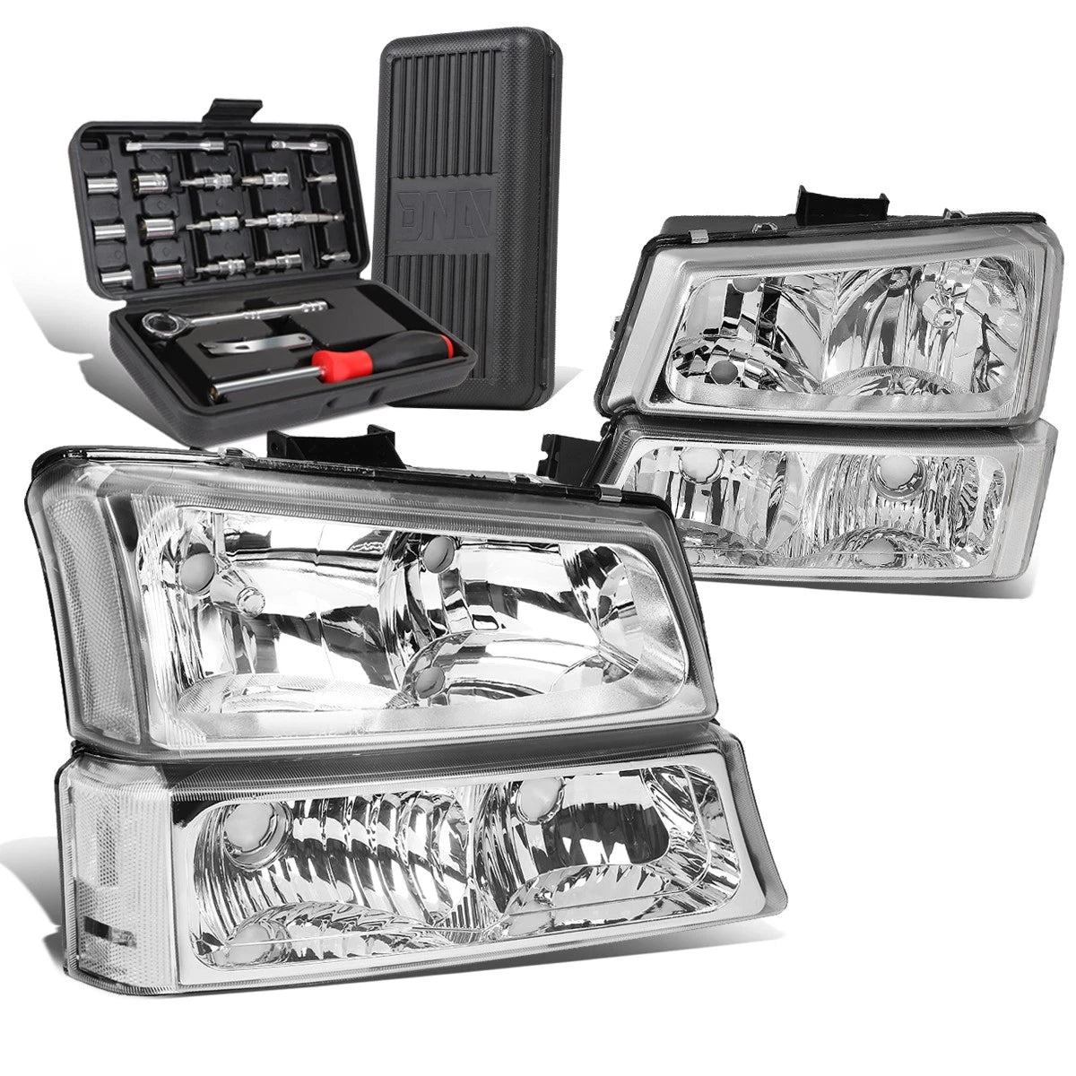For 2003-2006 Chevy Silverado Chrome/clear Side | Built Supply Co