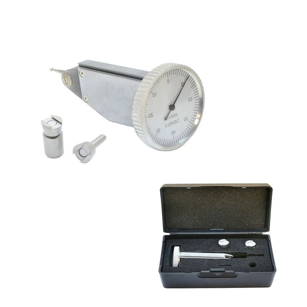 008 Inch Vertical Dial Test Indicator .0001 Inch Graduation With Case