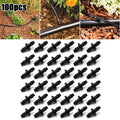 Set Barbed Fittings Coupling Connector Drip Irrigation Tubing