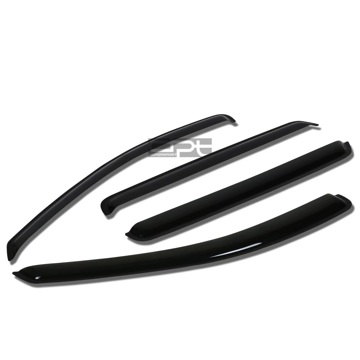 Fit 07-12 Santa Fe Cm Smoke Tint Window Visor/wind | Built Supply Co