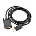 Dp To Vga Converter Display Port Male To Vga Male Adapter Cable 1080p