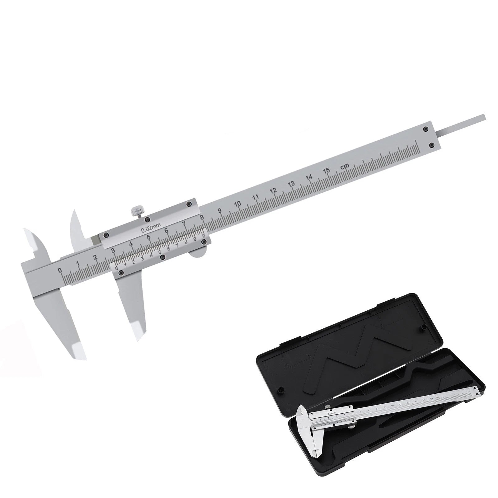 Vernier Caliper Measuring Tool 150mm Manual Non Digital Calipers