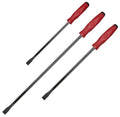 Mayhew 3pc Dominator Pry Bar Set Curved with Hammer Cap