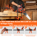 WORKPRO Magnetic Socket Organizer 3/8 Drive Socket Rail