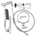 Street Hot Rod Racing Gas Pedal Throttle Brake W/ Throttle Cable &amp; Spring Kit