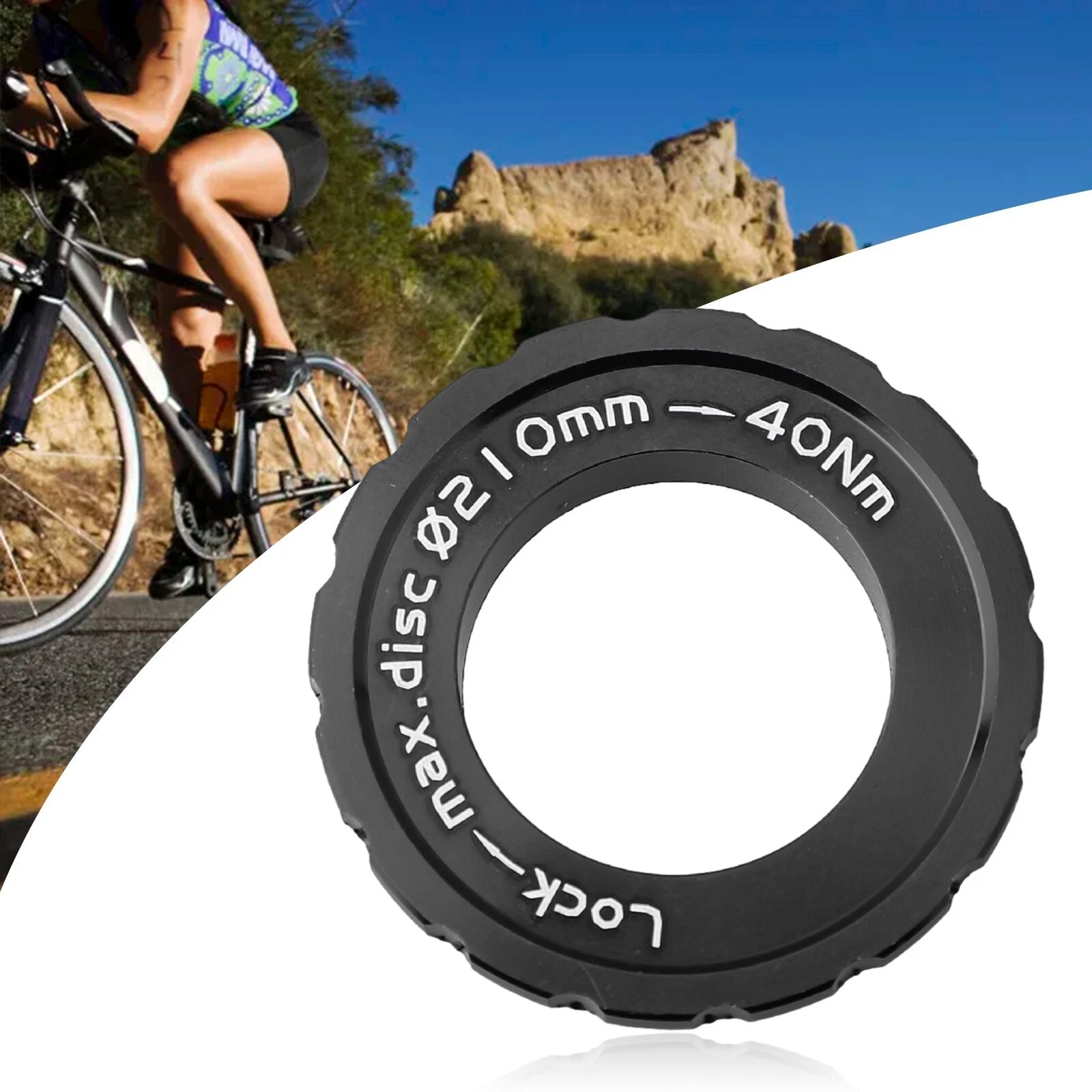 Brand New Middle Lock Cover Hub Lock Ring Hub Lock Ring Locking Disc