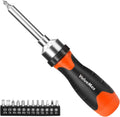 ValueMax 13-in-1 Multibit Ratcheting Screwdriver Set Slotted/Philip<wbr/>s/Torx/Square