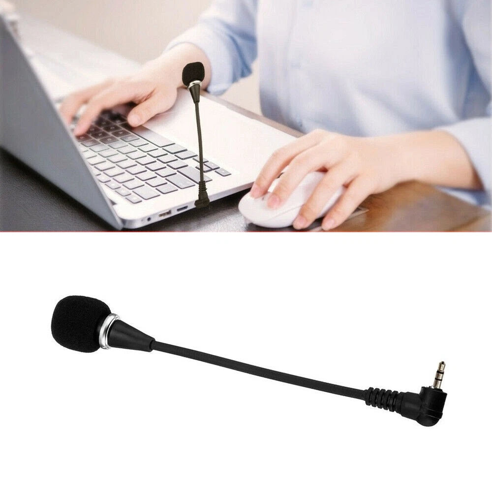 Plug&play Pc Mobile Phone Laptop Mini 3.5mm Jack Flexible Microphone
