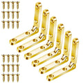 Zinc Alloy, Thicker And Firm Small Hinges With Screws For Face Mount