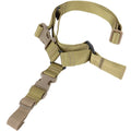 Tan Molle Tactical Quick Release One Point Sling Nylon Made In Usa