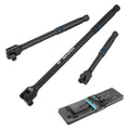 Duratech Breaker Bar Set 1/4" 3/8" 1/2" Drive 180°rotatable Head 6"