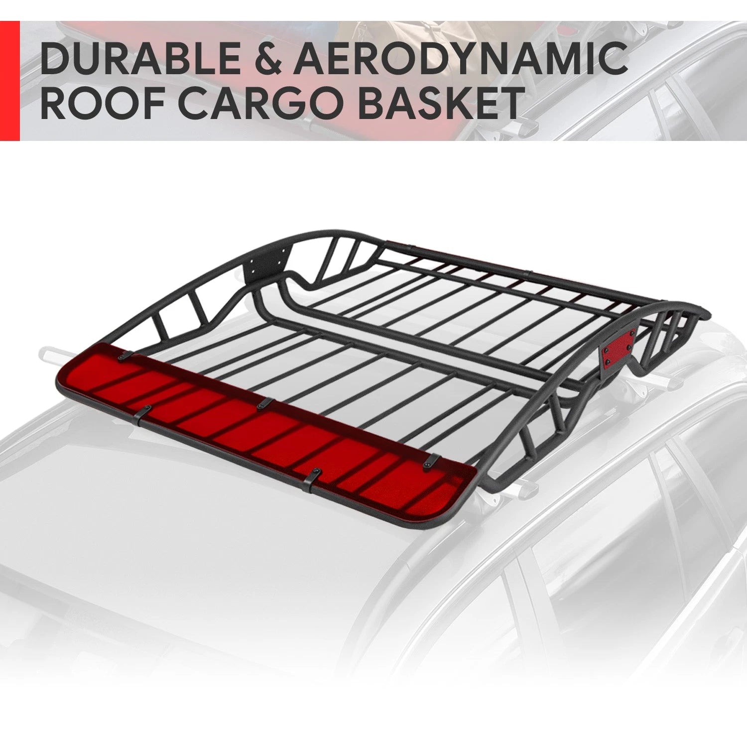 55'' Universal Steel Roof Rack Cargo Car Top | Built Supply Co