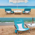 Haushof Low Beach Chair Folding Chair Mesh Back Low | Built Supply Co