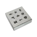 9 Impression Sea Life Shapes Shot Plate - Silversmith Tools - Jewelry