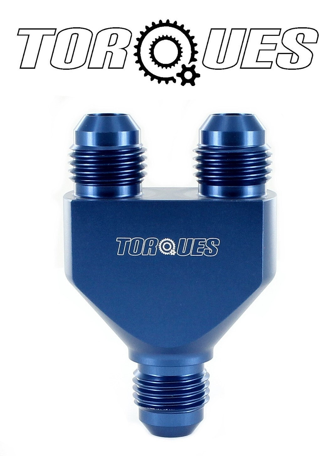 AN -6 (AN6 AN 06) Billet Aluminium In Line Y Block Adapter Fitting