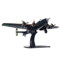 16cm Diecast 1/144 Wwii For Handley Page Halifax B.mk Iii Bomber Model