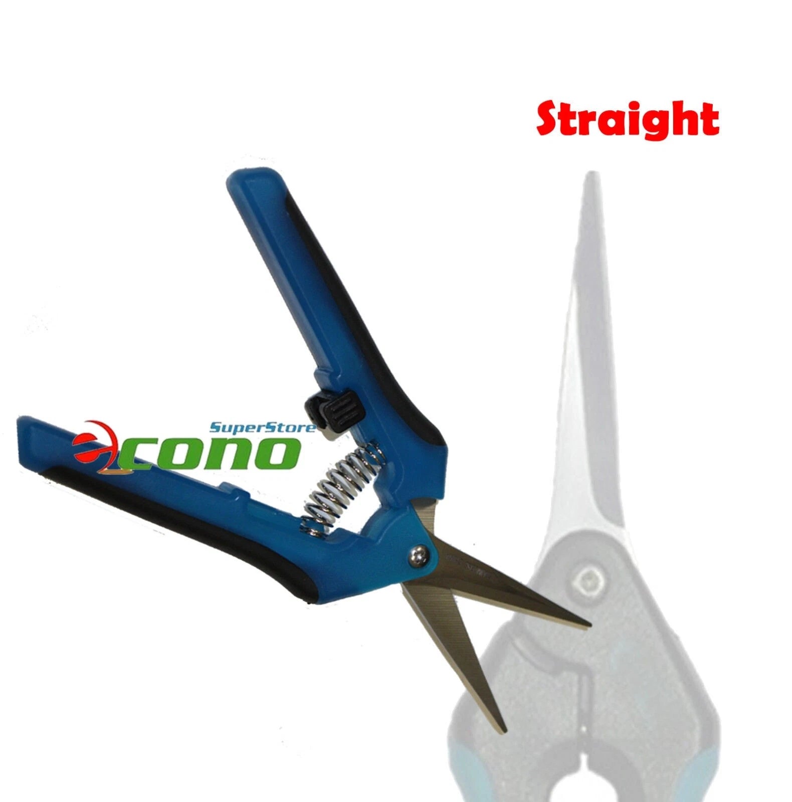 New Straight Blade Trimming Scissors Hydroponics Leaf Bud Sharp