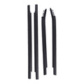 Weatherstrips Outer Lower Window 4x Kit for Toyota Tundra Double Cab