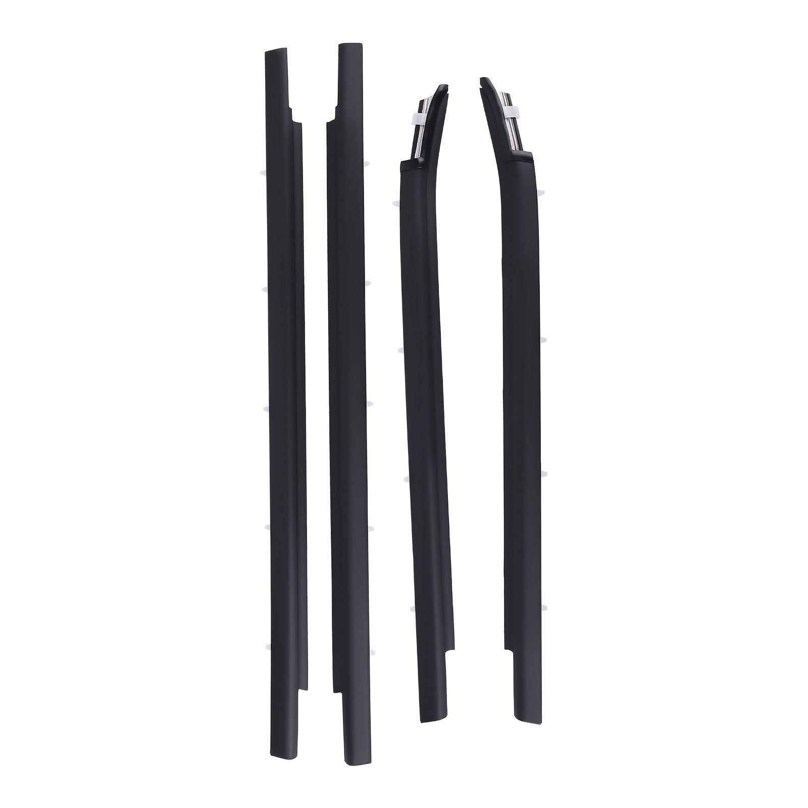 Weatherstrips Outer Lower Window 4x Kit for Toyota Tundra Double Cab