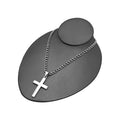 Slate Gray Leatherette Necklace Chain Holder Display 8-1/2''l X 7''w